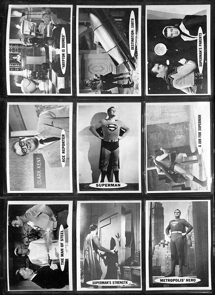  1965 Topps Superman Complete Set of 66 Cards